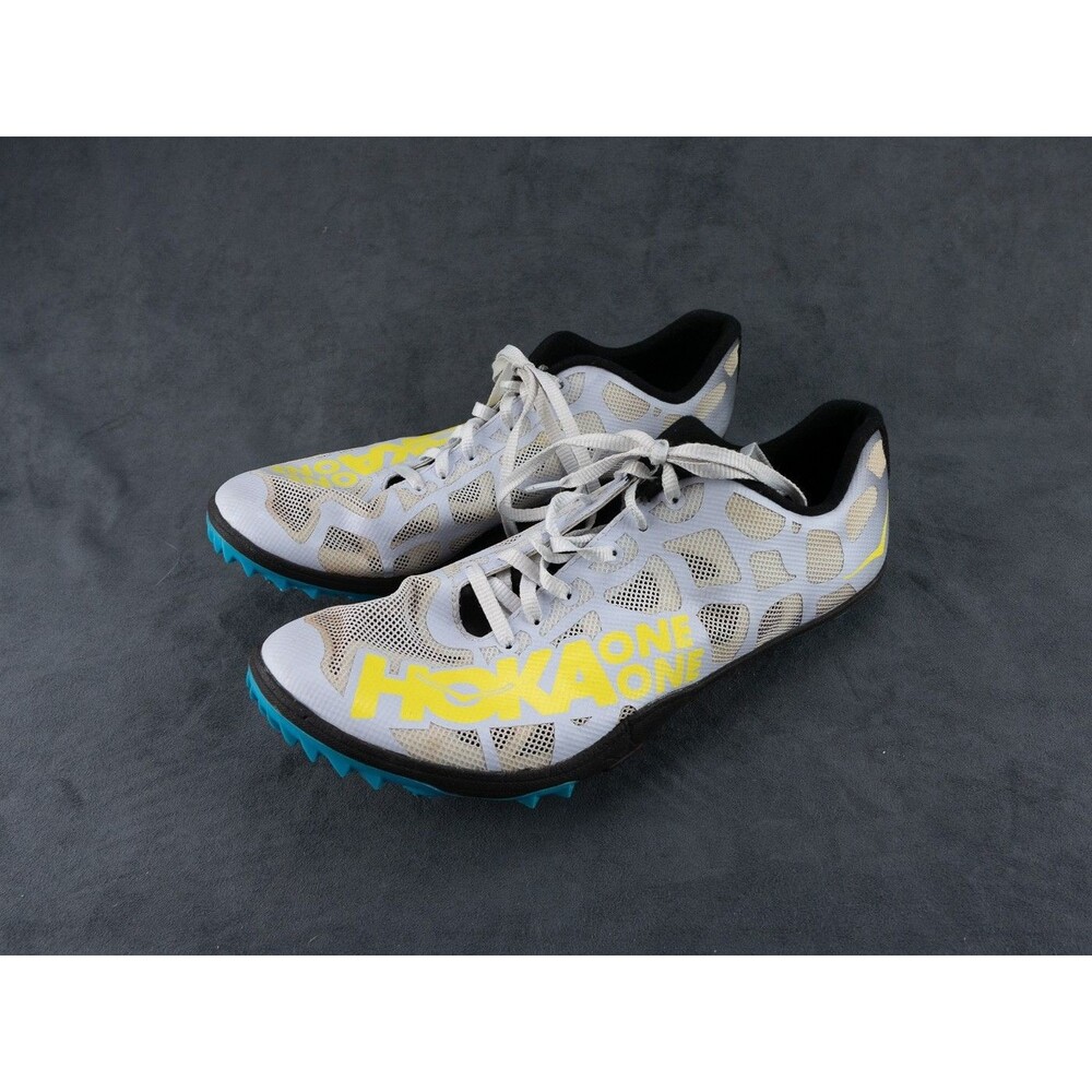 Hoka One One Rocket LD Shoes Womens 10.5 M Lavendar Spike Cleats Running Track